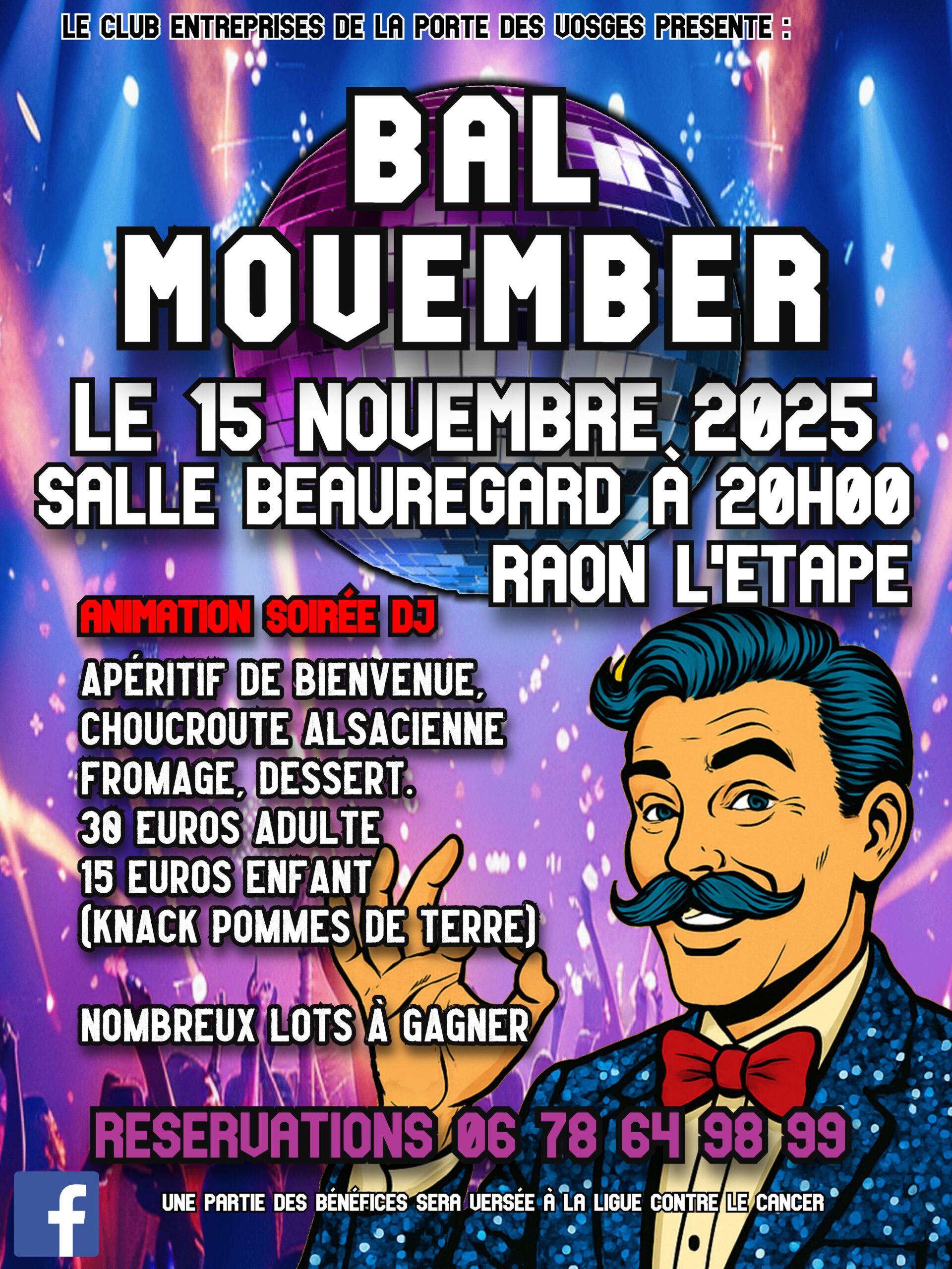 BAL MOVEMBER À RAON L’ÉTAPE